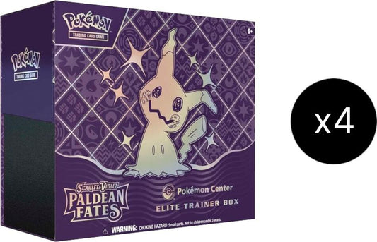 Paldean Fates Elite Trainer Box (Pokemon Center Exclusive) Sealed Case