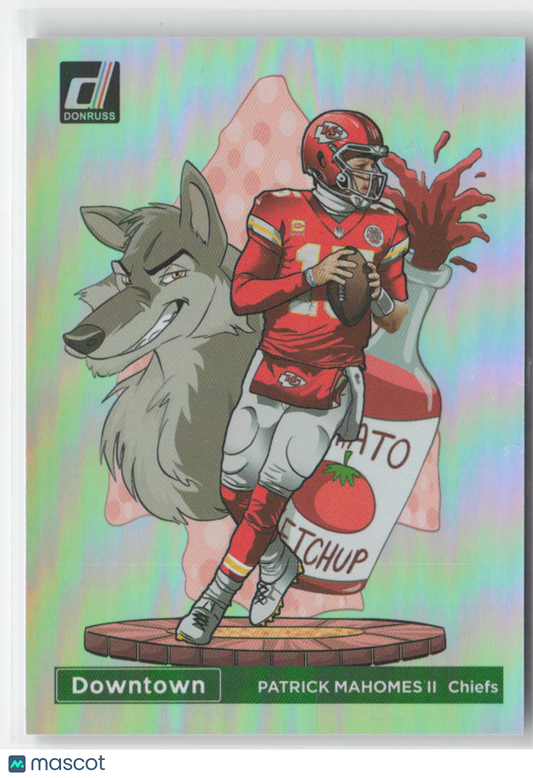 2023 Panini Donruss Patrick Mahomes II Downtown #D-6