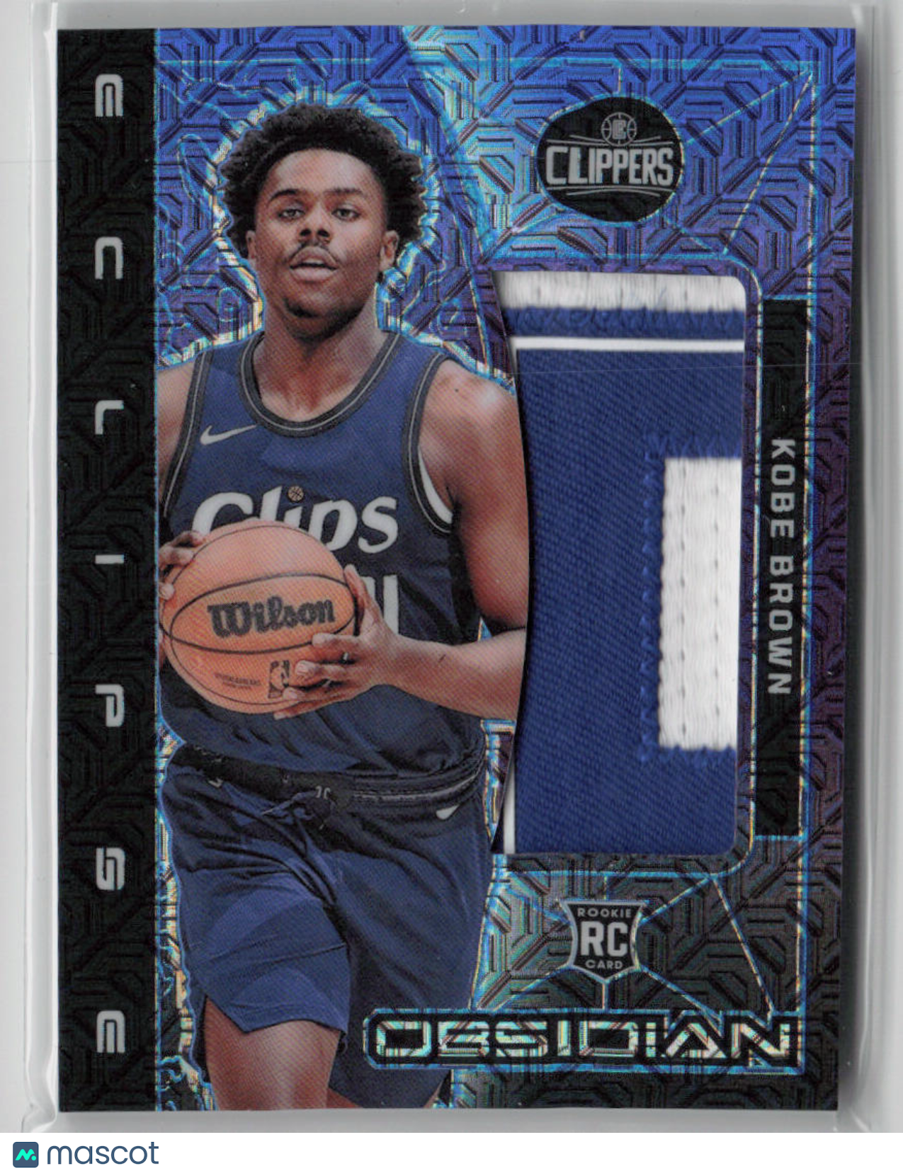 2023-24 Panini Obsidian Basketball Kobe Brown RC Patch 4/5 #EM-KBR