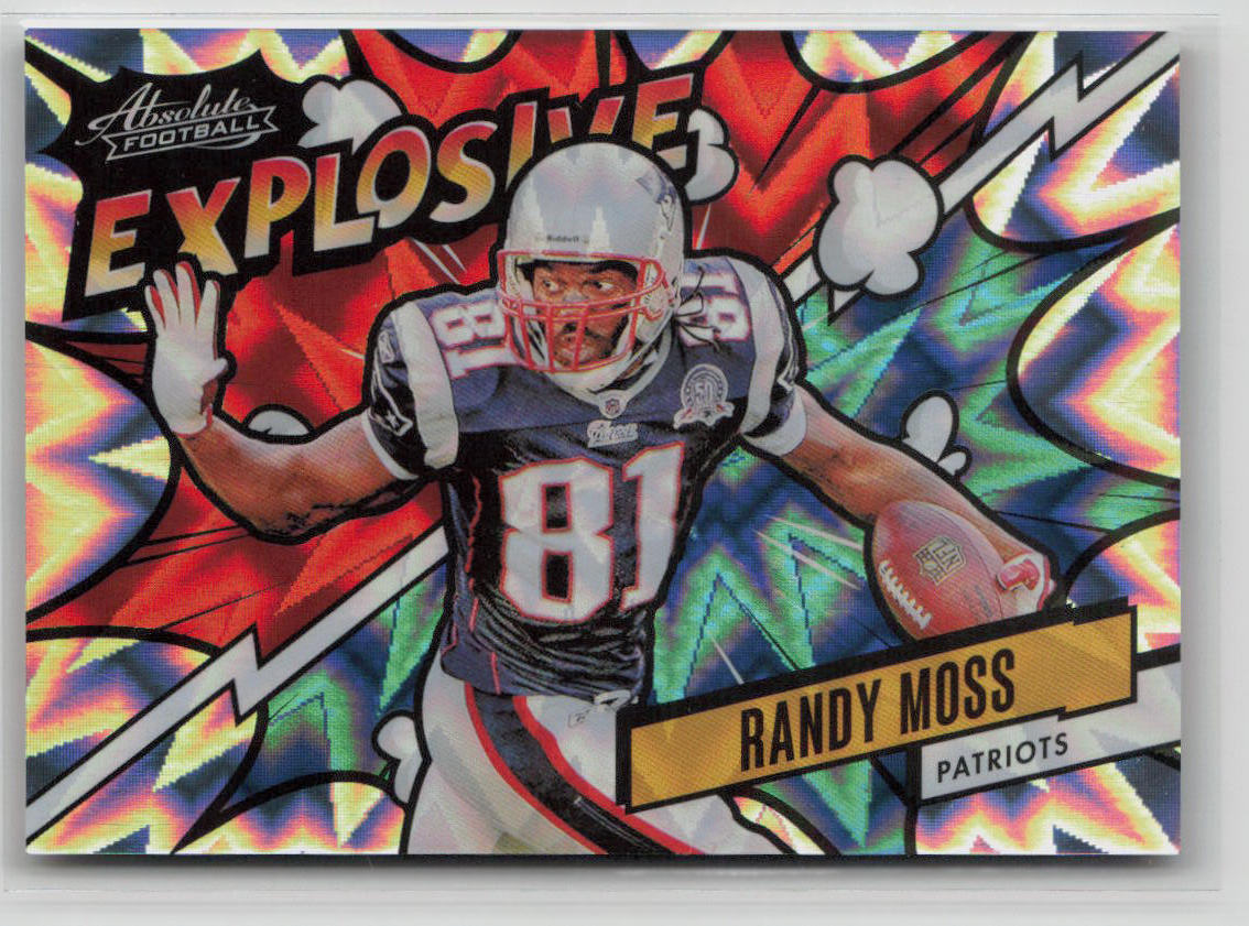 2024 Panini Absolute Randy Moss Case Hit Explosive #EX-RMS