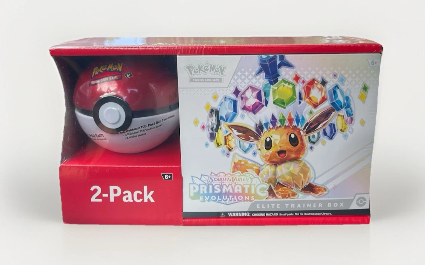 Prismatic Evolutions Sams Club Bundle (ETB + Ball)