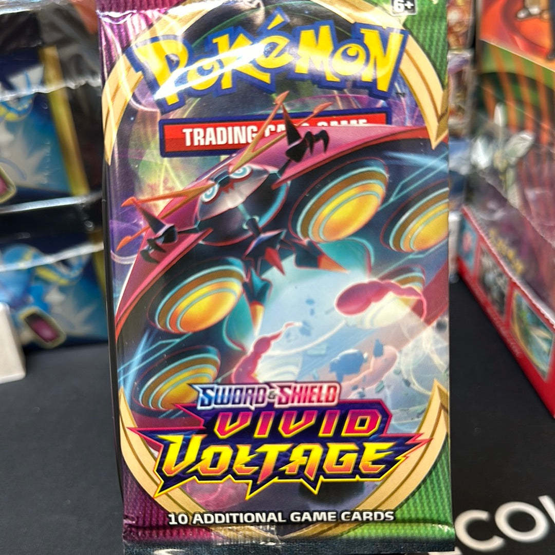 Vivid Card Stack Vivid Voltage Pack – Crave Collectibles