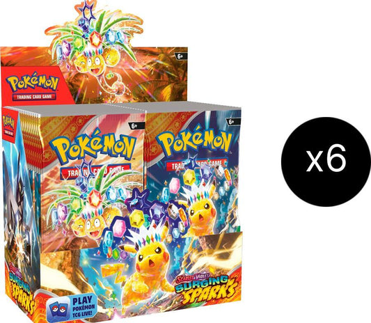 Surging Sparks Booster Box Sealed Case (6 Box)