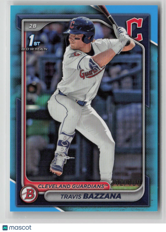 2024 Bowman Draft Travis Bazzana 342/499 Aqua #BD-1