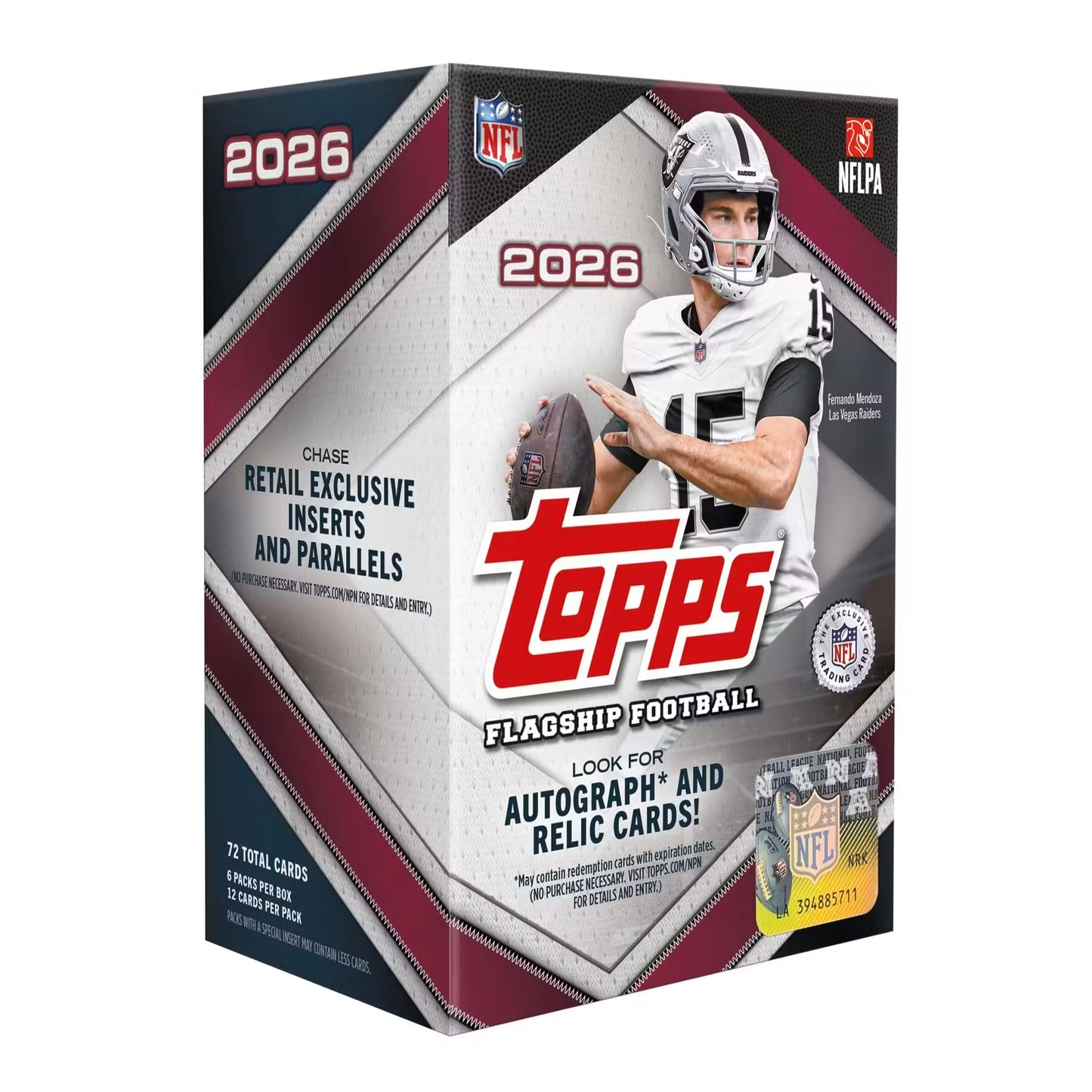 2026 Topps Flagship Football Blaster