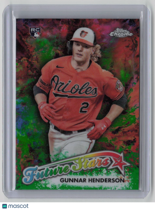 2023 Topps Chrome Future Stars Gunnar Henderson 45/99 RC #FSU-17
