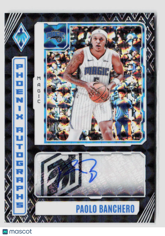 2023Panini Phoenix Paolo Banchero Black Finite Auto 1/1 #PA-PAO