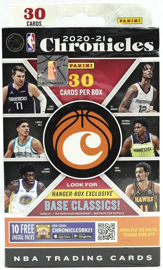 2020-2021 Chronicles Basketball Hanger Box