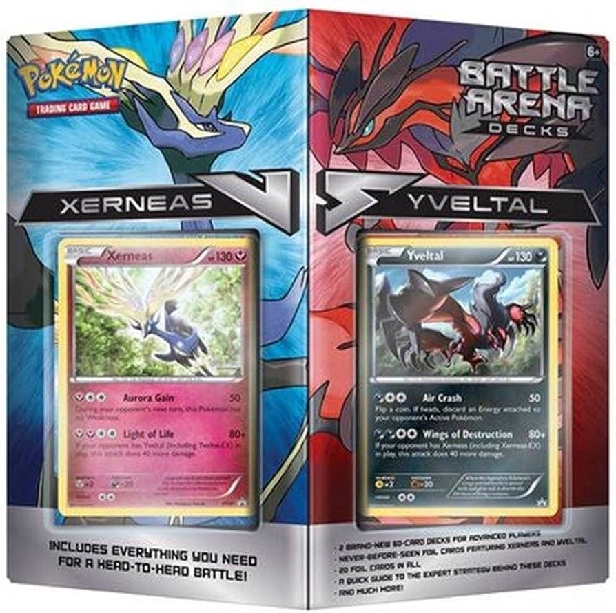 Pokemon Battle Arena Decks: Xerneas Vs Yveltal Card Set