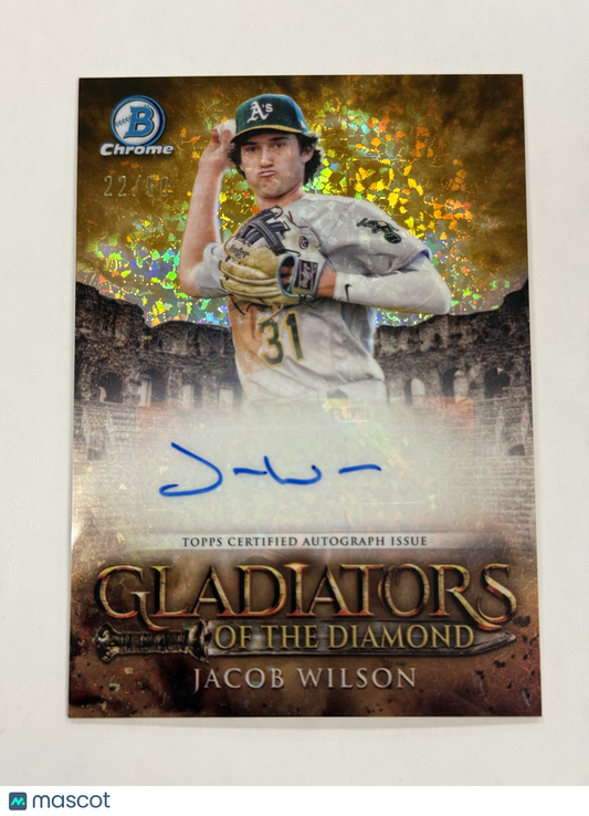 2024 Topps Jacob Wilson 22/50 Autograph #GDA-JW