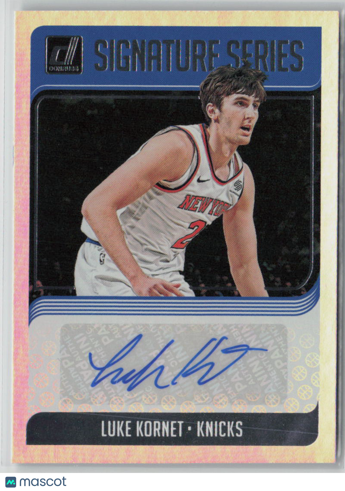 2018-19 Panini Donruss Signature Series Luke Kornet Autograph #SG-LKN