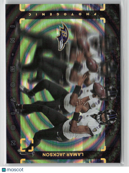 2024 Panini Photogenic In Motion Lamar Jackson #3