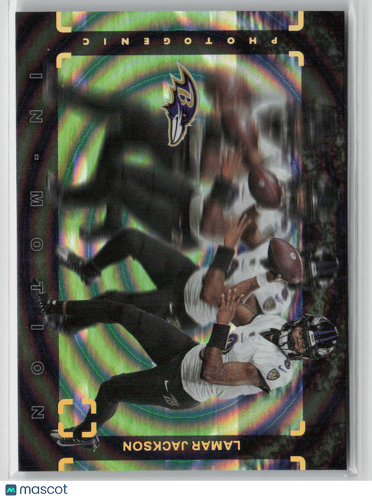 2024 Panini Photogenic In Motion Lamar Jackson #3
