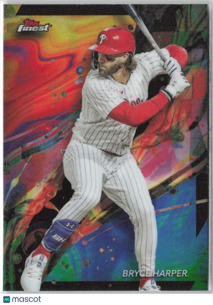 2024 Toppd Finest Bryce Harper Oil Spill Common #41