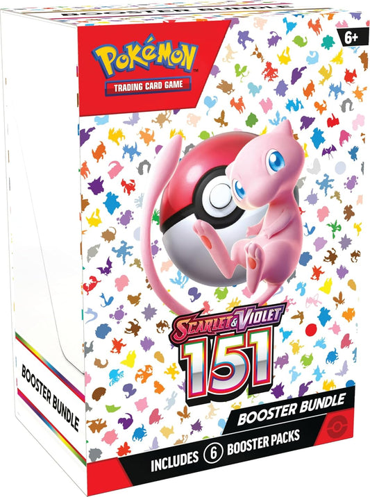 Pokemon 151 Booster Bundle (6 Booster Packs)