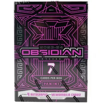 2023-24 Panini Obsidian Soccer Hobby Box