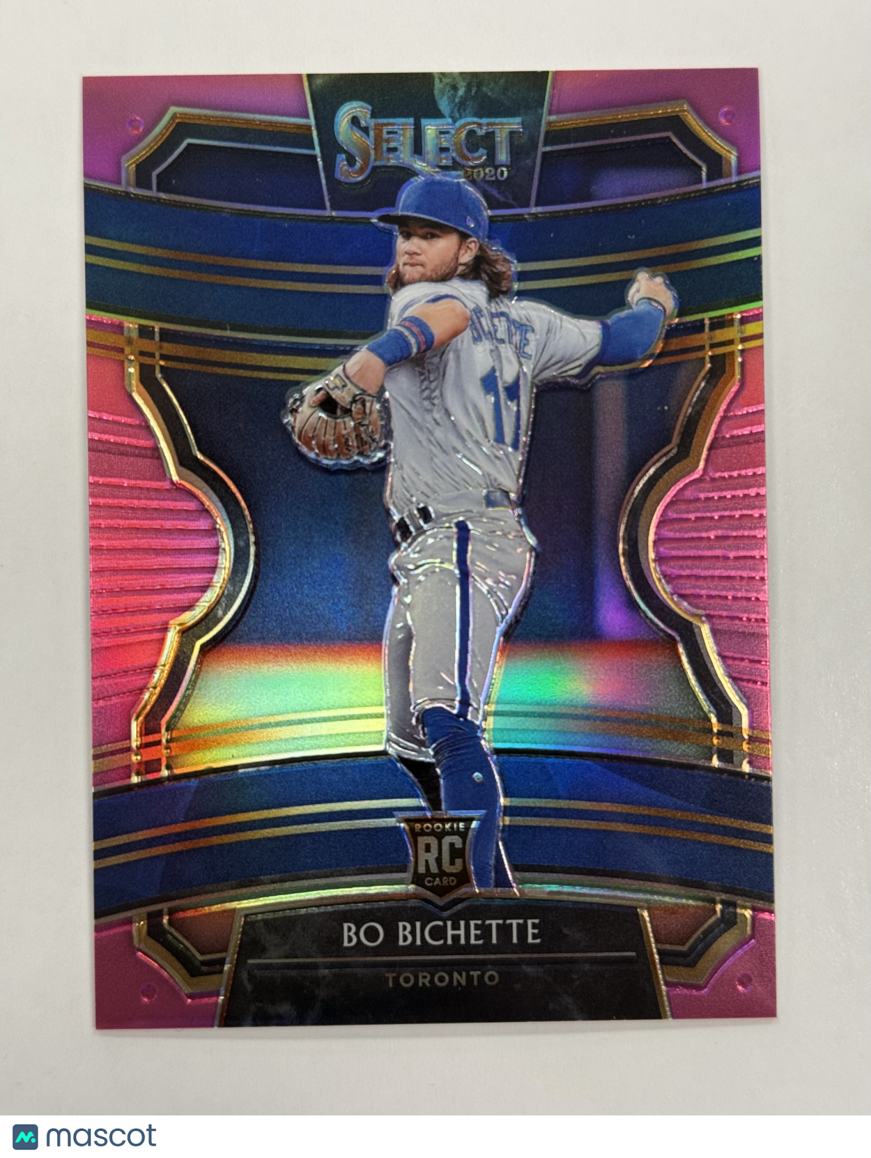 2020 Panini Select Bo Bichette Pink 04/10 RC #7