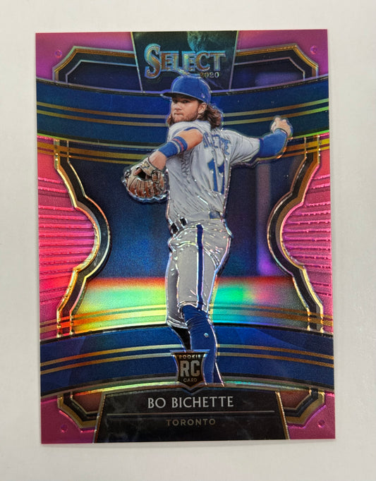 2020 Panini Select Bo Bichette Pink 04/10 RC #7