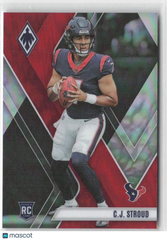 2023 Panini Phoenix C.J. Stroud Red 206/250 RC Rookie #102