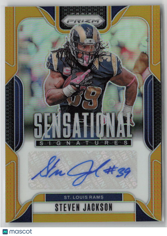 2024 Panini Prizm Sensational Signatures Steven Jackson Autograph 03/10 #SS-SJN