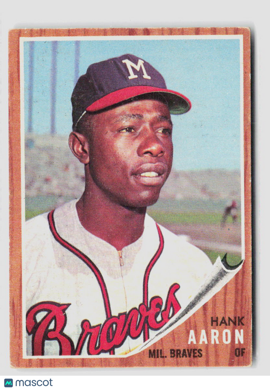 1962 Topps Hank Aaron #320