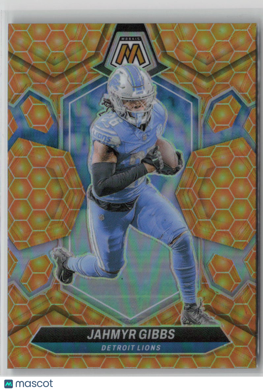 2024 Panini Mosaic Jahmyr Gibbs Honeycomb SSP #73