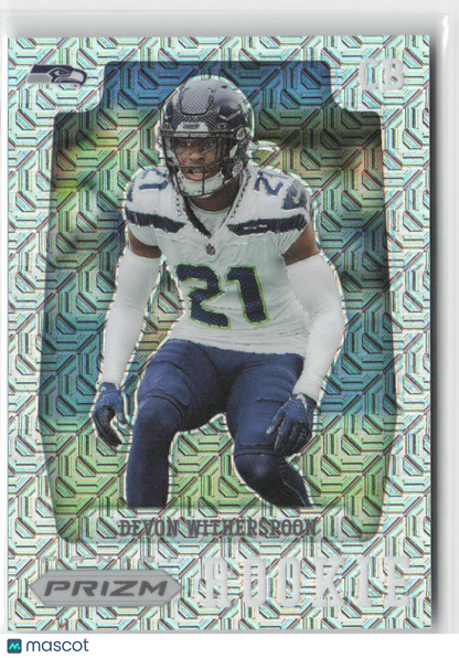 2023 Prizm Devon Witherspoon Rookie Throwback Variation Mojo 08/25 PFR-5