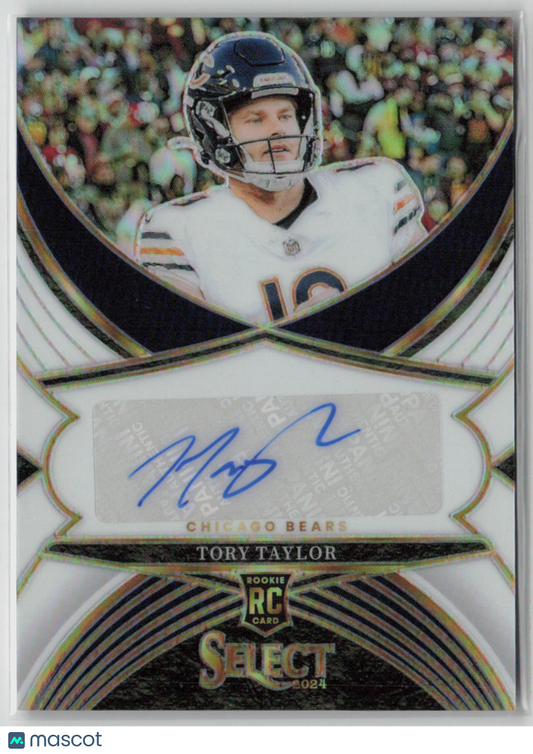 2025 Panini Select Prizm Tory Taylor Autograph RC 29/50 #SSP-TTA