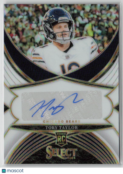 2025 Panini Select Prizm Tory Taylor Autograph RC 29/50 #SSP-TTA