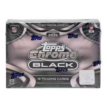 2025 Topps Chrome Black Football Hobby Box