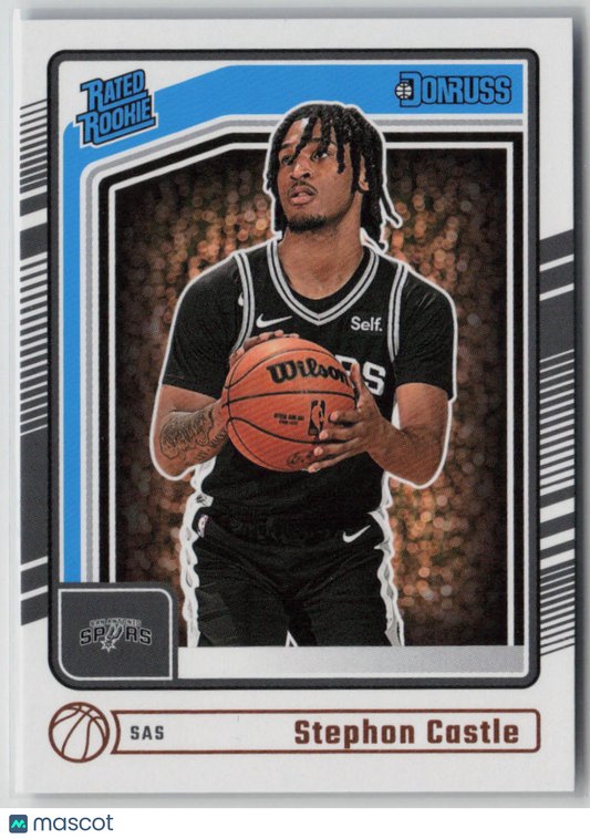 2024-25 Panini Donruss Rated Rookie Stephon Castle #244