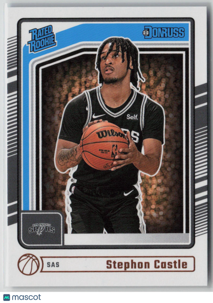 2024-25 Panini Donruss Rated Rookie Stephon Castle #244