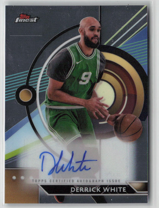 2023-24 Topps Finest Derrick White Autograph #FA-DW