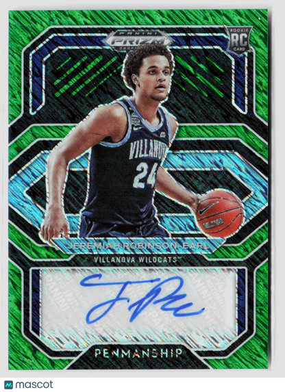 2021 Panini Prizm Draft Jeremiah Robinson-Earl Auto 1/5 #CP-JRE