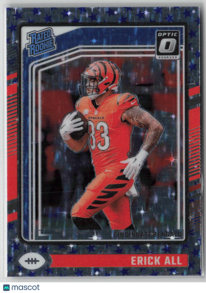2024 Panini Donruss Optic Prizm Rated Rookie Erick All Blue Stars #233