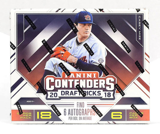 2018 Panini Contenders Draft Picks Baseball Hobby Box