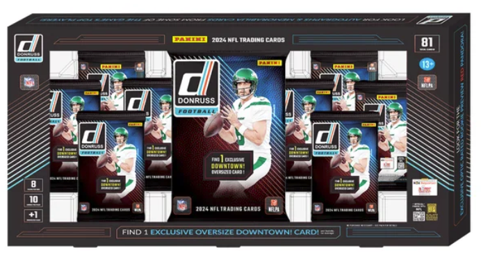 2024 Panini Donruss Football Costco Bundle - Jumbo Downtown!