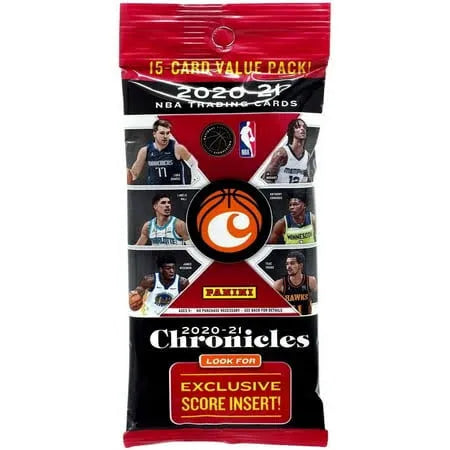 2020 Panini NBA Chronicles Value Pack - 15 Cards