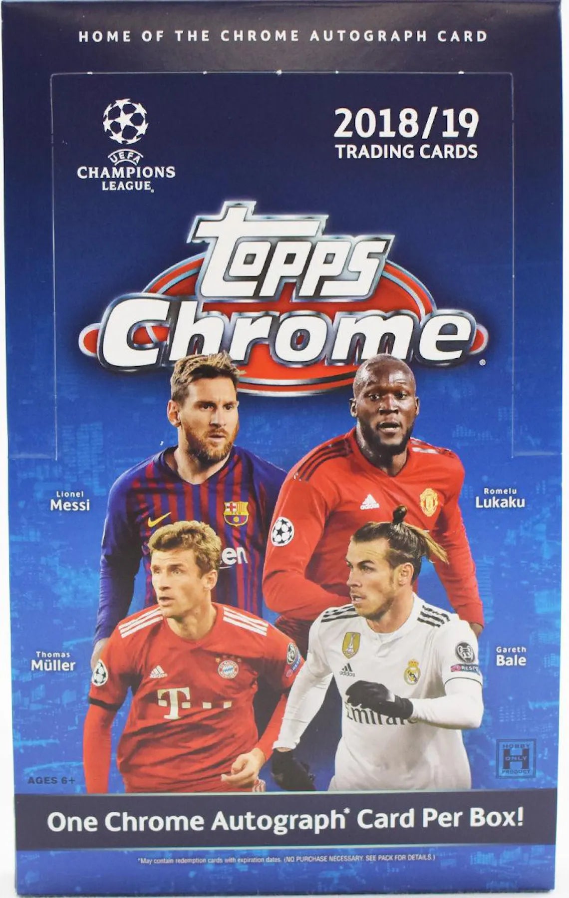 2018 Topps Chrome Champions League Soccer Hobby Box