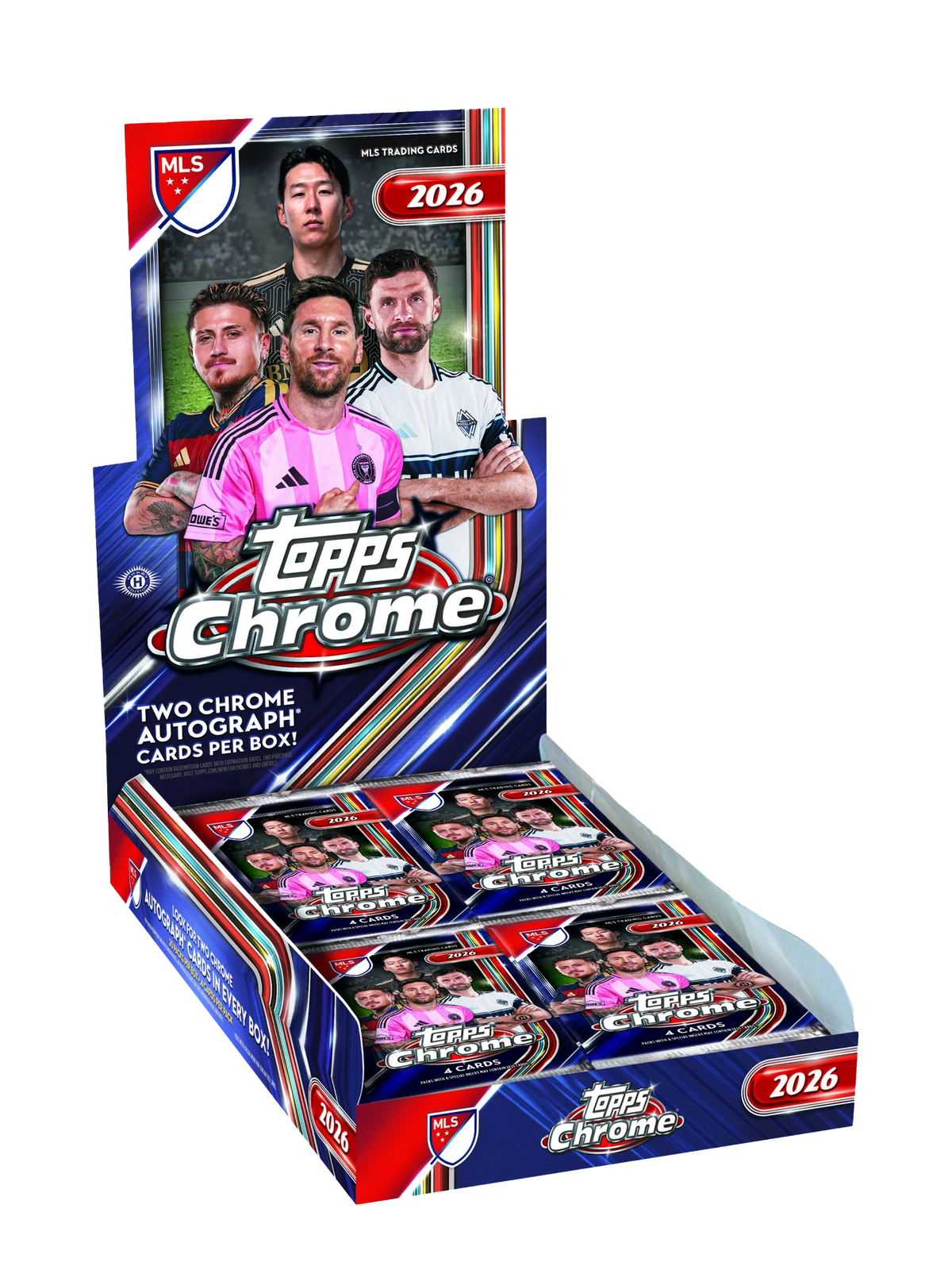 2026 Topps Chrome MLS Hobby Box