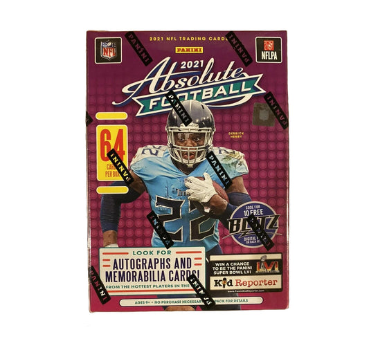 2021 Panini Absolute Football Blaster Box