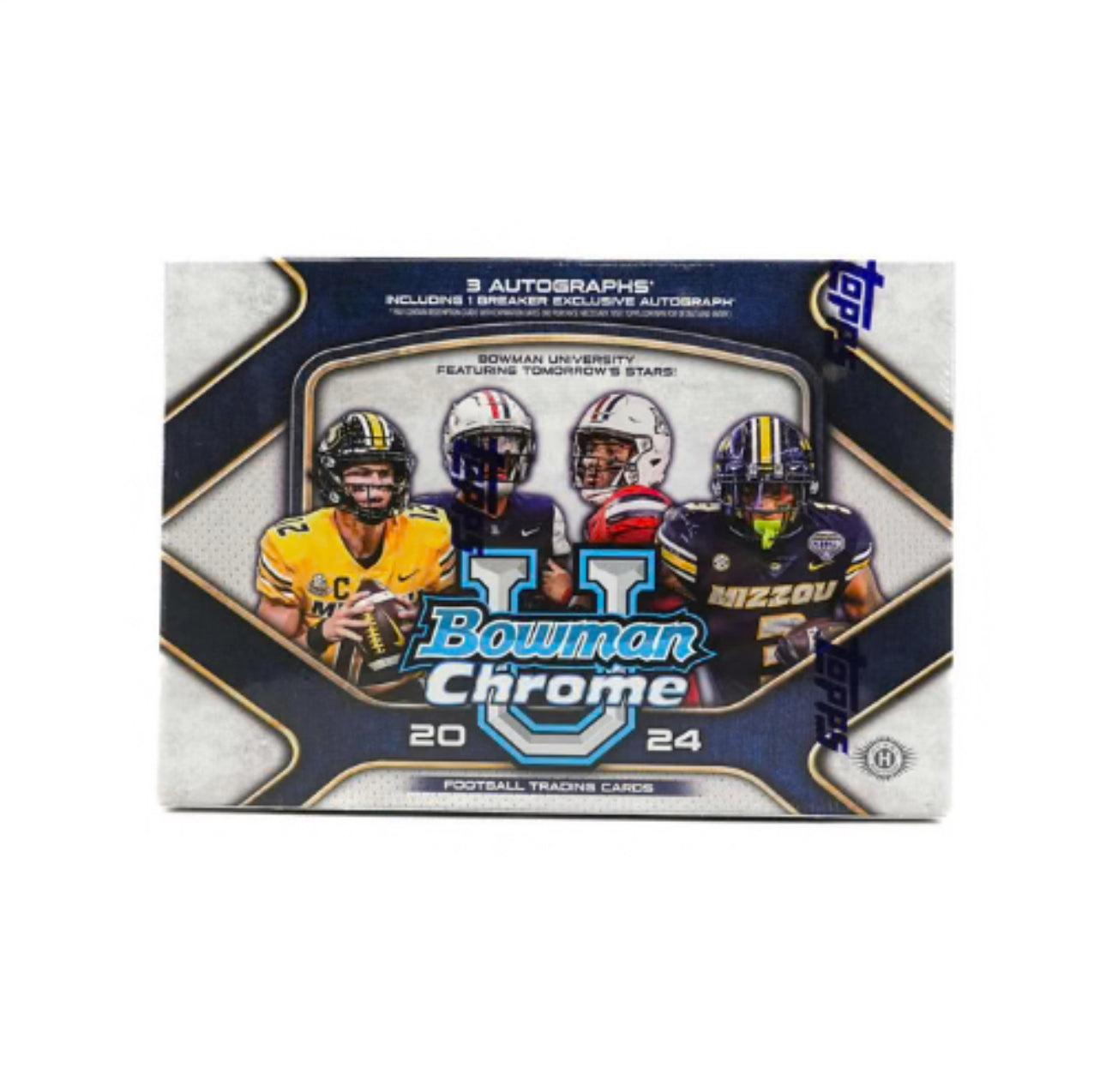 2024 Bowman University Chrome Football Breakers Delight Box