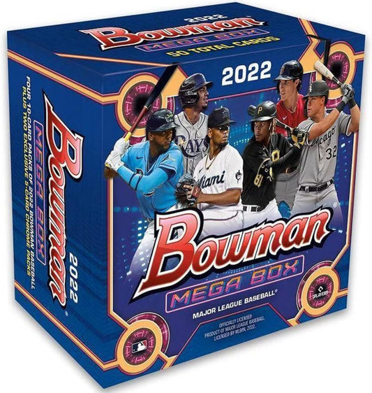 2022 Topps Bowman MLB Baseball Mega Box