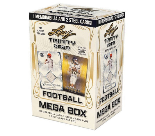 Leaf Trinity 2023 Football Mega Box