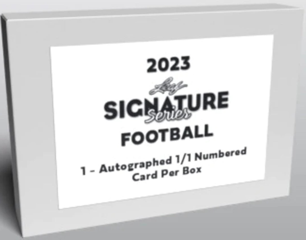 2023 Leaf Signature Series Football