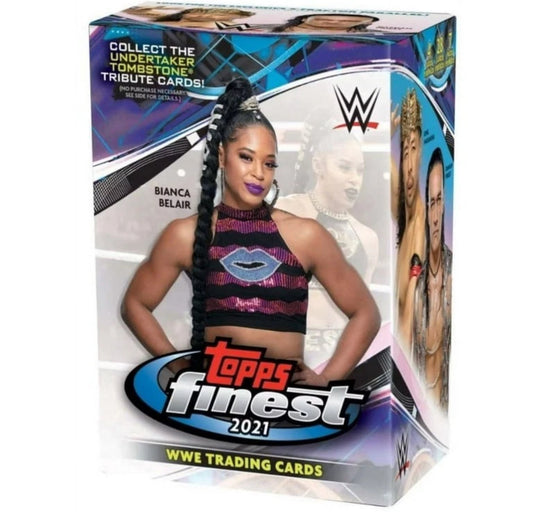 2021 Topps Finest WWE Baster