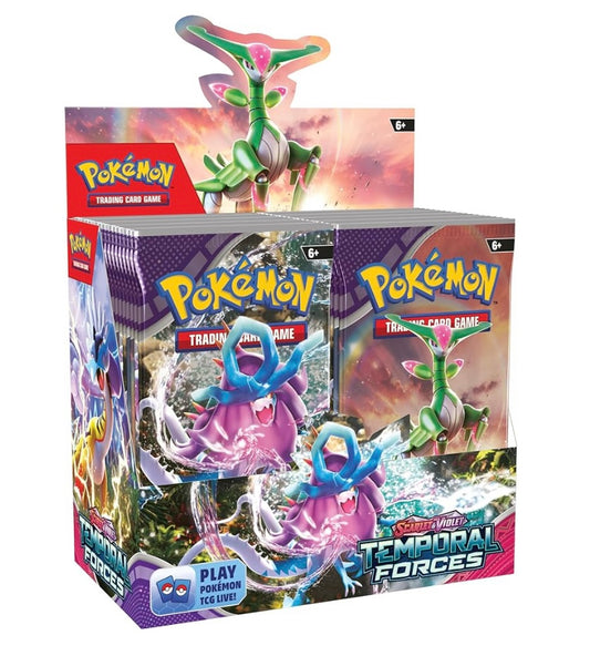 Pokemon Scarlet & Violet Temporal Forces Booster Box (36 Packs)