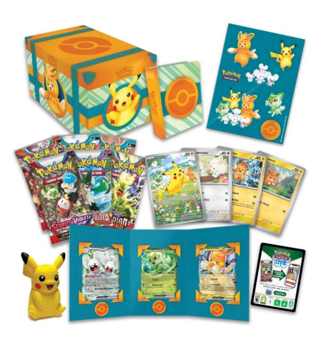 Pokemon Paldea Adventure Chest