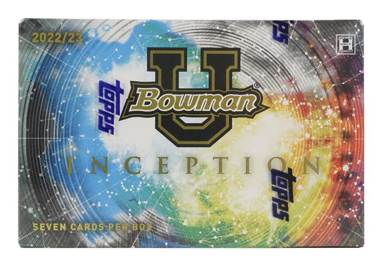 2022/23 Bowman University Inception Hobby Box