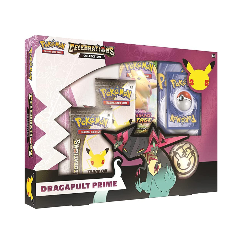 Pokémon Celebrations Dragapult Prime Collection